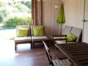 tente en toile et bois - camping Lodges De Blois Chambord photo 3
