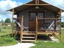 Cliquez pour découvrir toutes les photos de l'HÉBERGEMENT ! tente en toile et bois - camping Lodges De Blois Chambord photo 2