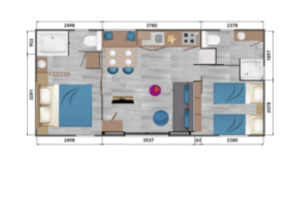 Cliquez pour découvrir toutes les photos de l'HÉBERGEMENT ! mobile_home - Paradis - Les Palmiers photo 2