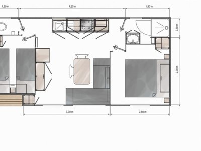 mobil-home - De Rhuys - Paradis photo 2