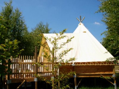 tente en toile et bois - De Rhuys - Paradis photo 3