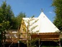 tente en toile et bois - camping De Rhuys - Paradis photo 3