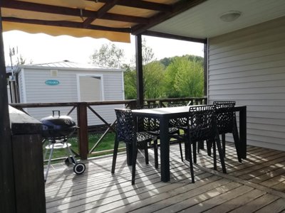 Cliquez pour découvrir toutes les photos de l'HÉBERGEMENT ! mobil-home - Les Ballastières - Vosges Du Sud photo 2
