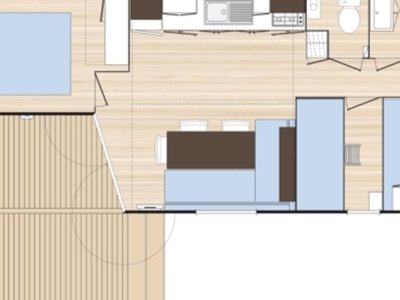 Cliquez pour découvrir toutes les photos de l'HÉBERGEMENT ! mobil-home - Les Ballastières - Vosges Du Sud photo 3