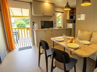 Cliquez pour découvrir toutes les photos de l'HÉBERGEMENT ! mobil-home - Les Ballastières - Vosges Du Sud photo 4