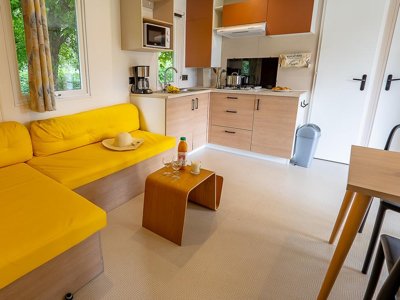 Cliquez pour découvrir toutes les photos de l'HÉBERGEMENT ! mobil-home - Les Ballastières - Vosges Du Sud photo 4