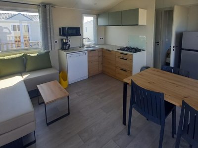 Cliquez pour découvrir toutes les photos de l'HÉBERGEMENT ! mobil-home - De La Plage photo 9