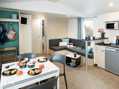 Cliquez pour découvrir toutes les photos de l'HÉBERGEMENT ! mobil-home - De La Plage photo 2