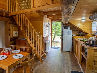 Cliquez pour découvrir toutes les photos de l'HÉBERGEMENT ! chalet - Les Castors photo 6