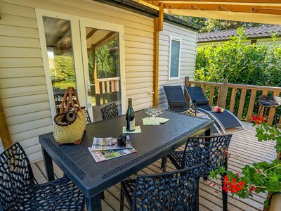 Cliquez pour découvrir toutes les photos de l'HÉBERGEMENT ! mobil-home - Les Castors photo 3