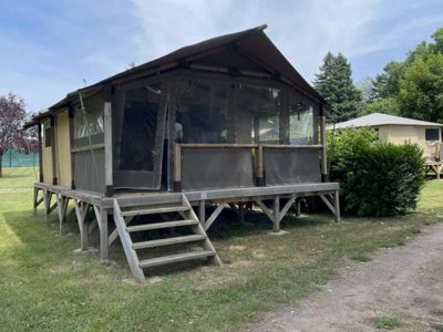 tente en toile et bois - La Plage photo 1
