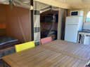 Cliquez pour découvrir toutes les photos de l'HÉBERGEMENT ! bungalow toilé - camping La Plage photo 5