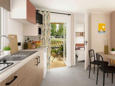 Cliquez pour découvrir toutes les photos de l'HÉBERGEMENT ! mobil-home - Paradis Du Quinquis photo 4