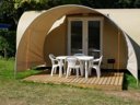 Cliquez pour découvrir toutes les photos de l'HÉBERGEMENT ! tente - camping Paradis Du Quinquis photo 2