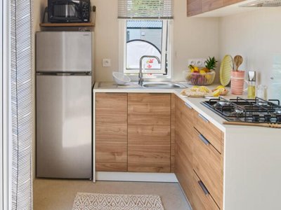 Cliquez pour découvrir toutes les photos de l'HÉBERGEMENT ! mobil-home - Du Vieux Verger Ty Noul photo 2