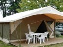 Cliquez pour découvrir toutes les photos de l'HÉBERGEMENT ! bungalow toilé - camping De Keralouet photo 3