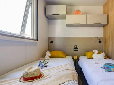Cliquez pour découvrir toutes les photos de l'HÉBERGEMENT ! mobil-home - Le Cabellou Plage photo 4