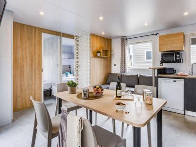mobil-home - Le Cabellou Plage photo 4
