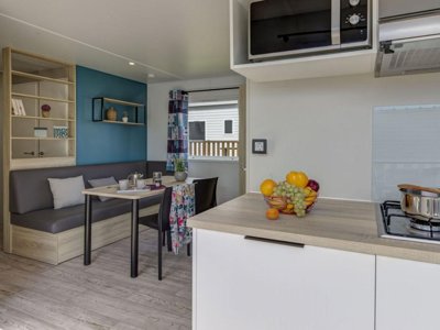 Cliquez pour découvrir toutes les photos de l'HÉBERGEMENT ! mobil-home - Le Cabellou Plage photo 5