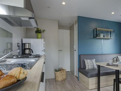 Cliquez pour découvrir toutes les photos de l'HÉBERGEMENT ! mobil-home - Le Cabellou Plage photo 5