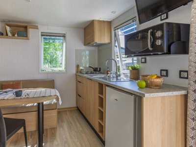 Cliquez pour découvrir toutes les photos de l'HÉBERGEMENT ! mobil-home - Le Cabellou Plage photo 7