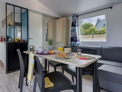 Cliquez pour découvrir toutes les photos de l'HÉBERGEMENT ! mobil-home - Le Cabellou Plage photo 5
