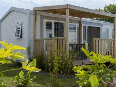 Cliquez pour découvrir toutes les photos de l'HÉBERGEMENT ! mobil-home - Le Cabellou Plage photo 6