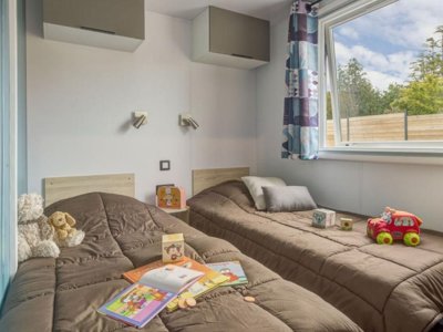 Cliquez pour découvrir toutes les photos de l'HÉBERGEMENT ! mobil-home - Le Cabellou Plage photo 7