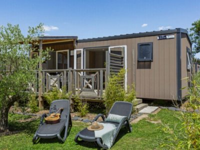 Cliquez pour découvrir toutes les photos de l'HÉBERGEMENT ! mobil-home - Le Cabellou Plage photo 8