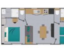 mobil-home - camping Le Cabellou Plage photo 7