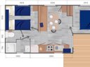 Cliquez pour découvrir toutes les photos de l'HÉBERGEMENT ! mobil-home - camping Le Cabellou Plage photo 3