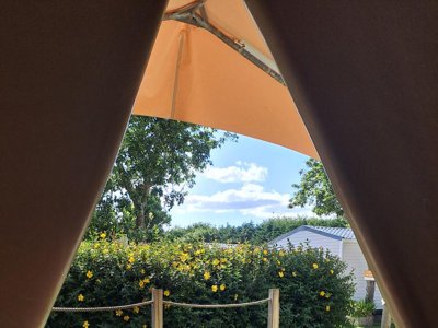 tente en toile et bois - Le Kervastard photo 5