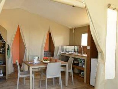 tente en toile et bois - Les Rives Du Lac photo 2