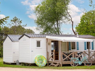 Cliquez pour découvrir toutes les photos de l'HÉBERGEMENT ! mobil-home - Bocage Du Lac photo 4