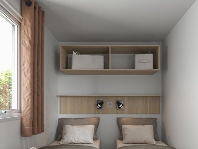 Cliquez pour découvrir toutes les photos de l'HÉBERGEMENT ! mobil-home - Bocage Du Lac photo 3