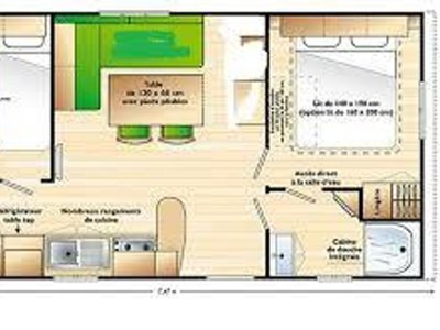 Cliquez pour découvrir toutes les photos de l'HÉBERGEMENT ! mobil-home - Saint Jean photo 7
