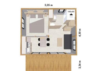 Cliquez pour découvrir toutes les photos de l'HÉBERGEMENT ! chalet - Des Lacs photo 7