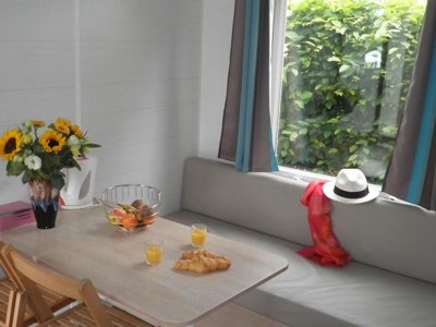 Cliquez pour découvrir toutes les photos de l'HÉBERGEMENT ! mobil-home - Flower La Hallerais photo 2