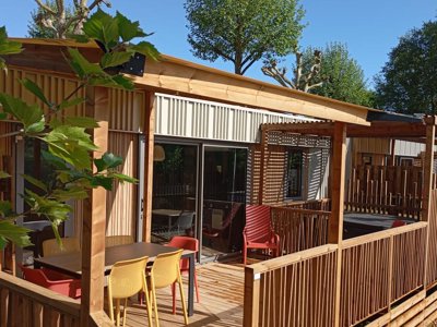 Cliquez pour découvrir toutes les photos de l'HÉBERGEMENT ! mobil-home - Flower La Hallerais photo 8