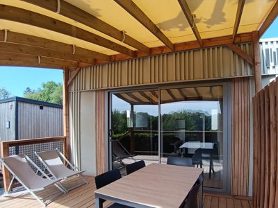 Cliquez pour découvrir toutes les photos de l'HÉBERGEMENT ! mobil-home - Flower La Hallerais photo 2