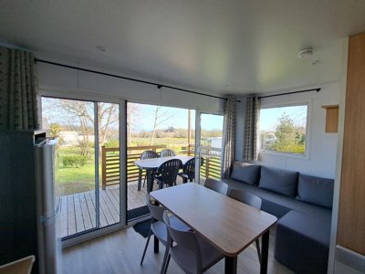 Cliquez pour découvrir toutes les photos de l'HÉBERGEMENT ! mobil-home - Les Madières photo 2
