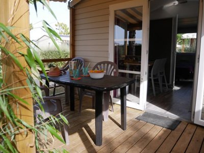 Cliquez pour découvrir toutes les photos de l'HÉBERGEMENT ! mobil-home - Mirabel Les Mielles photo 4