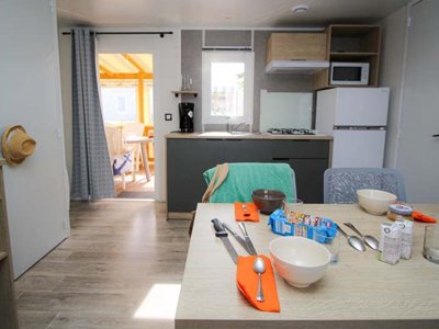 Cliquez pour découvrir toutes les photos de l'HÉBERGEMENT ! mobil-home - Mirabel Les Mielles photo 7