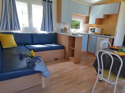 Cliquez pour découvrir toutes les photos de l'HÉBERGEMENT ! mobil-home - La Touesse Camping photo 3