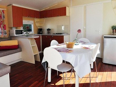 Cliquez pour découvrir toutes les photos de l'HÉBERGEMENT ! mobil-home - La Touesse Camping photo 3
