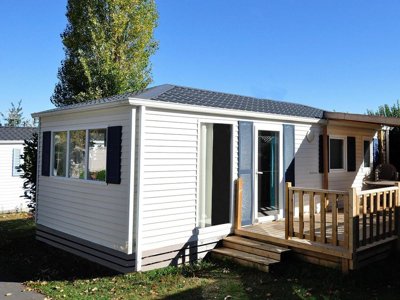 Cliquez pour découvrir toutes les photos de l'HÉBERGEMENT ! mobil-home - La Touesse Camping photo 2