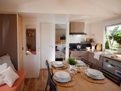 Cliquez pour découvrir toutes les photos de l'HÉBERGEMENT ! mobil-home - Le Brabois photo 3