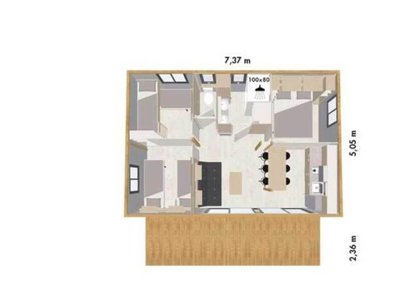 Cliquez pour découvrir toutes les photos de l'HÉBERGEMENT ! mobil-home - Le Brabois photo 2
