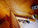 chalet - camping La Tour Du Stock photo 4