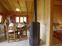 Cliquez pour découvrir toutes les photos de l'HÉBERGEMENT ! chalet - camping La Tour Du Stock photo 3